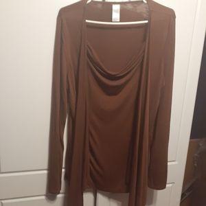 Brown Fooler Top